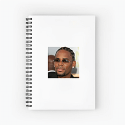 R. Kelly is known for his R&B and hip hop music R. Kelly Notebook