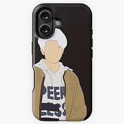 RM Caso de Tough iPhone de Silhouette colorido