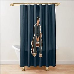 RM INDIGO Shower Curtain