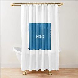 RM Indigo Shower Curtain