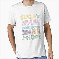 Permission to Dance Suga V Jungkook Jin. RM J-Hope Essential T-Shirt