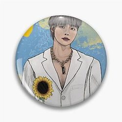 And sunflowers Pin