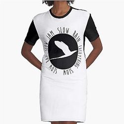 RM Forever Graphic T-Shirt Dress