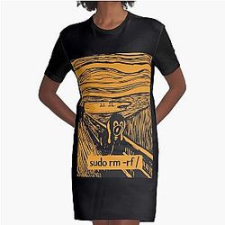 Graphic T Shirt Dress