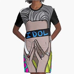 RM IDOL T-Shirt Dress