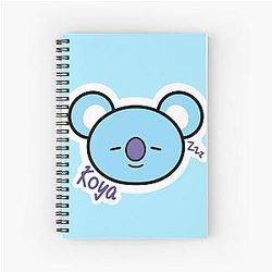 BTS Koya Namjoon Spiral Notebook