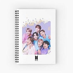 BTS Forever Bangtan Kpop Suga V Jin Jimin RM Jhope Jungkook Notebook