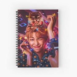 RM and Yeontan spiral notebook