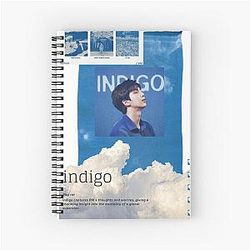 BTSノートブックのインディゴ・ラム