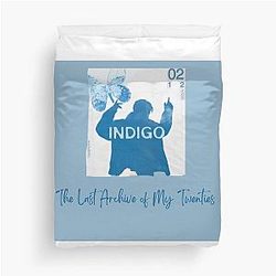 The Last Archive of My Twenties RM Indigo of BTS Duvet Cover