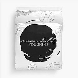RM Moonchild - You You Shine Duvet Cover