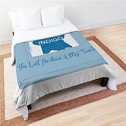 The Last Archive of My Twenties RM Indigo Comforter