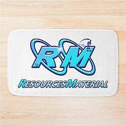 RM 白い主題のBathのマット