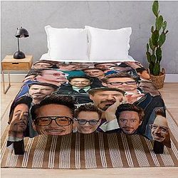 Robert Downey Jr. Throw Blanket