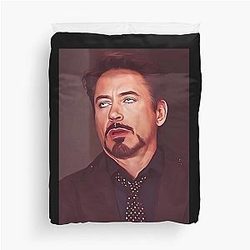 The Robert Downey Duvet Cover