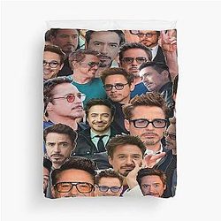 Robert Downey Jr Duvet Cover