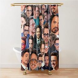 Robert Downey Jr. Shower Curtain