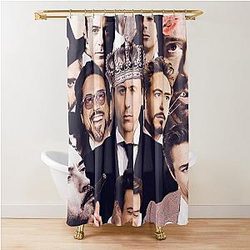 Robert Downey Jr. Shower Curtain