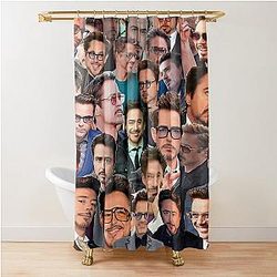 Robert Downey Jr. Shower Curtain