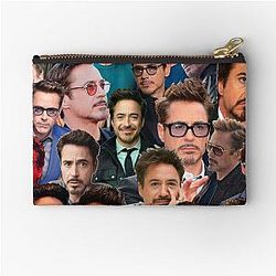 Robert Downey Jr. Photo Zipper Pouch
