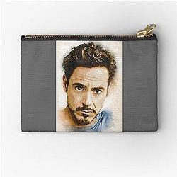 A Tribute to Robert Downey Jr Zipper Pouch