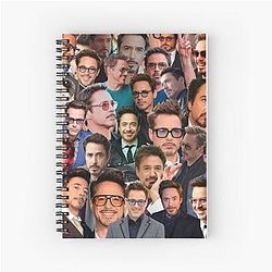 Robert Downey Jr. Spiral Notebook