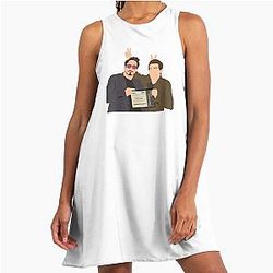 Robert Downey Jr. and Tom Holland A line Dress