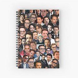Robert Downey Jr. Spiral Notebook