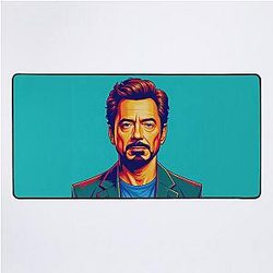 Vibrant Pop Art Desk Mat by Robert Downey Jr.
