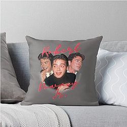 Robert Downey Jr. Throw Pillow