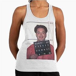 Robert Downey Jr. Racerback Tank Top