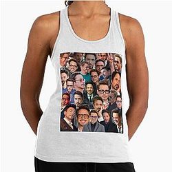 Robert Downey Jr. Racerback Tank Top