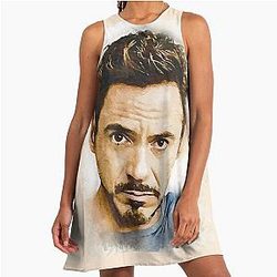 A Tribute to Robert Downey Jr. Line Dress