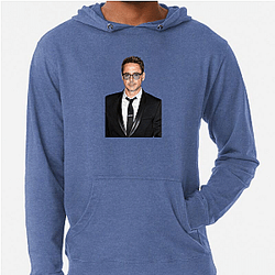 Robert Downey Jr. Iron Man Legend Robert Downey Jr. Hoodies