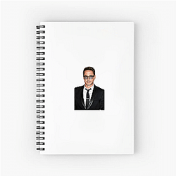Robert Downey Jr. Iron Man Legend Robert Downey Jr. Notebook