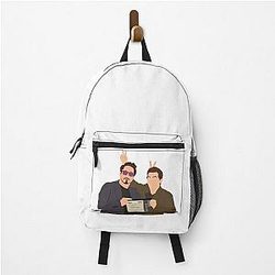 Robert Downey Jr. and Tom Holland  Backpack