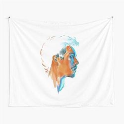 Klaus Hargreeves by Robert Sheehan Oil on Tapestry