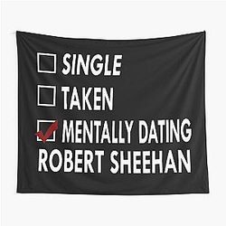 Mentally dating Robert Sheehan Tapestry