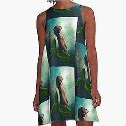 Robert Sheehan as a merman A dress