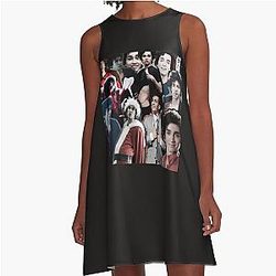 Nathan Young - Robert Sheehan - Misfits A-Line Dress