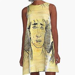 Robert Sheehan in A-Line Dress
