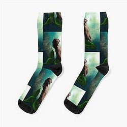 Robert Sheehan as a merman in Socks