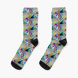 Robert Sheehan and 2 socks