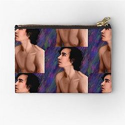 Colorized Robert Sheehan Zipper Pouch