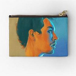 Klaus Hargreeves Robert Sheehan Oil Portrait Pouch