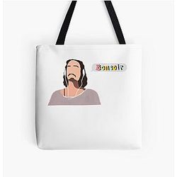 Robert Sheehan All Over Print Tote Bag