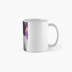 B & W digital portrait of Robert Sheehan Classic Mug