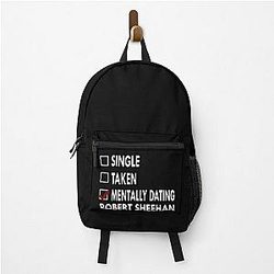 Mentally dating Robert Sheehan backpack