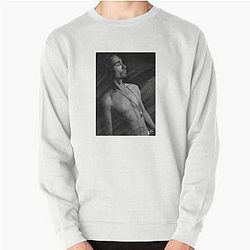Robert Sheehan Digital Portrait Pullover Sweatshirt