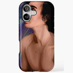 Colorized Robert Sheehan iPhone Tough Case
